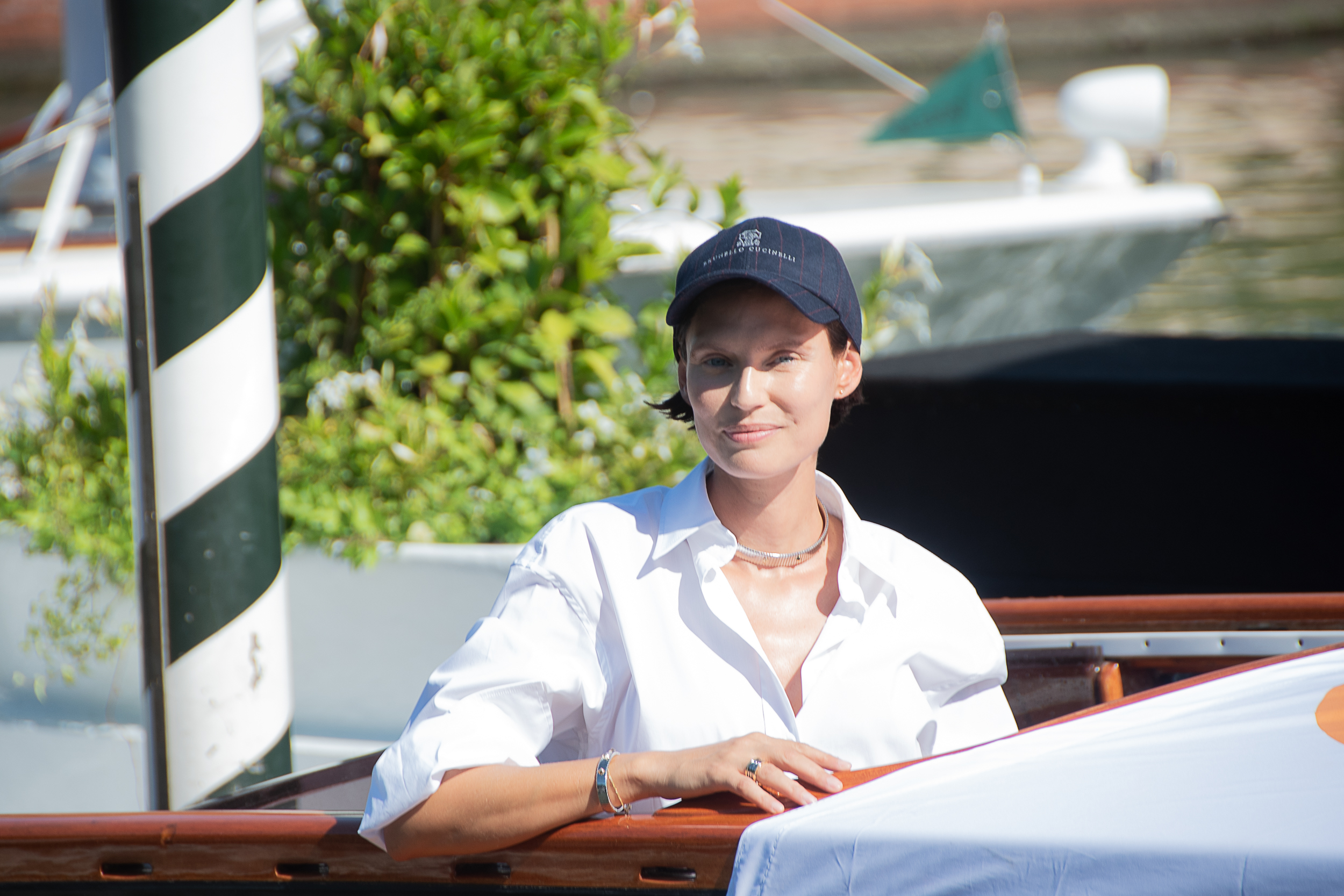 — italie venise cinema 83rd mostra del cinema 02 09 2026 boat arrivals excelsior bianca balti
